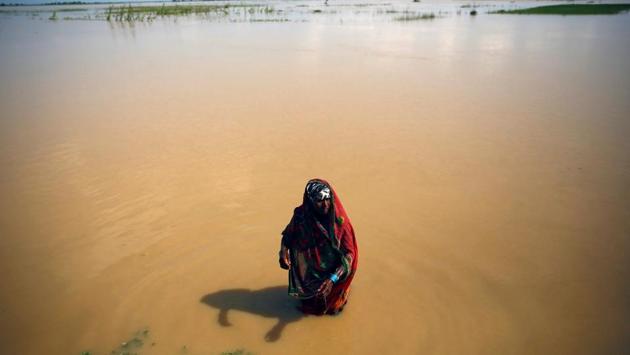 Incessant rains In Nepal over the past few days have caused massive flooding and landslides at several places, displacing tens of thousands of people. The monsoon rains have wreaked havoc in districts spanning across eastern, central and western regions of the country. According to the Nepalese Ministry of Home Affairs, 120 people have been killed and 39 more injured with many reported missing following landslides and floods. (Navesh Chitrakar / REUTERS)