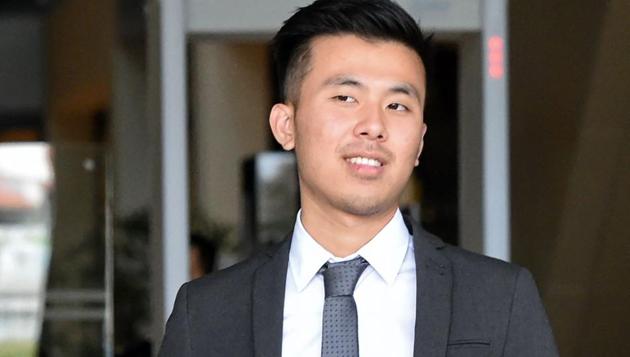 This file photo taken on August 7, 2017 shows British national Khong Tam Thanh, 22, one of the three British men accused of gang-raping a 23-year-old woman while visiting Singapore for a stag party. (AFP File Photo) This file photo taken on August 7, 2017 shows British national Khong Tam Thanh, 22, one of the three British men accused of gang-raping a 23-year-old woman while visiting Singapore for a stag party. (AFP File Photo)