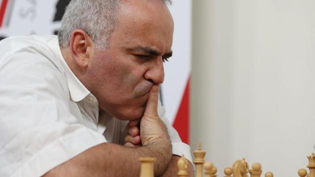 Chess legend Garry Kasparov rolls back the years in competitive