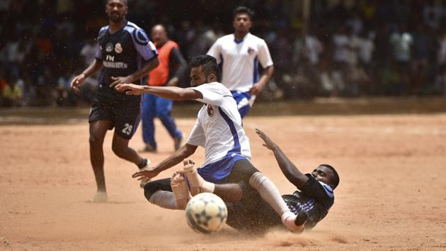 With none of the teams willing to cede ground, the most interesting part of the tournament are bizarre disputes with some lasting longer than the duration of a single match.    (Arijit Sen/HT Photo) 
