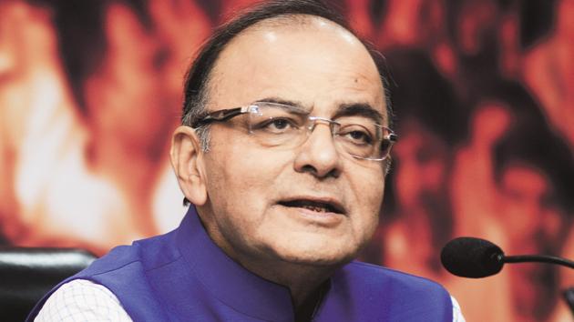 Finance minister Arun Jaitley Finance minister Arun Jaitley