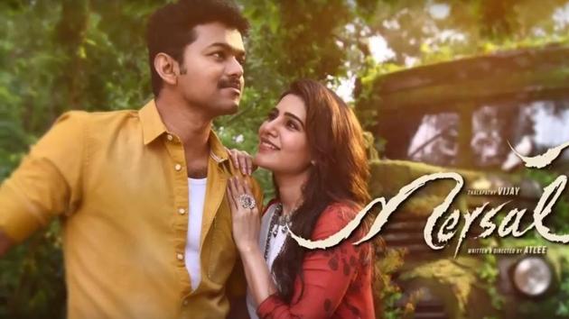 Mersal stars Vijay in a triple role. Mersal stars Vijay in a triple role.