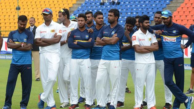 Sri Lankan cricket team slumped top a new low as they recently lost 3-0 in Test series against Indian Cricket Team. (AFP) Sri Lankan cricket team slumped top a new low as they recently lost 3-0 in Test series against Indian Cricket Team. (AFP)
