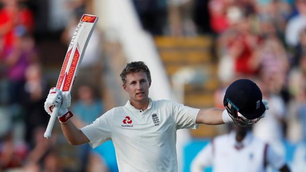 Joe Root slammed his 13th ton as England cricket team dominated on the first day of the first Pink Ball Test against the West Indies cricket team. Get full cricket score of England vs West Indies, 1st Test, day 1, here. (Action Images via Reuters) Joe Root slammed his 13th ton as England cricket team dominated on the first day of the first Pink Ball Test against the West Indies cricket team. Get full cricket score of England vs West Indies, 1st Test, day 1, here. (Action Images via Reuters)