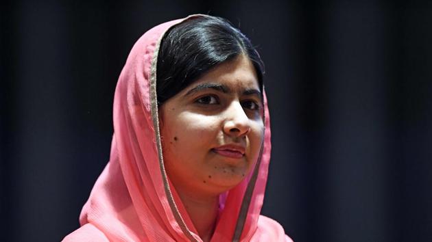 (FILES) This file photo taken on April 10, 2017 shows Nobel Peace Prize winner Malala Yousafzai of Pakistan listening to a question during a ceremony at the UN headquarters in New York. (AFP) (FILES) This file photo taken on April 10, 2017 shows Nobel Peace Prize winner Malala Yousafzai of Pakistan listening to a question during a ceremony at the UN headquarters in New York. (AFP)