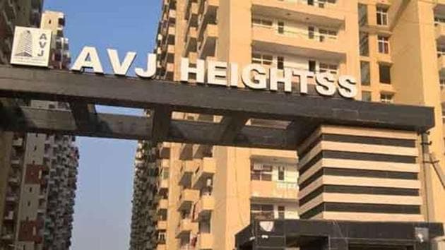 Around 1,200 families live in AVJ Heights at Zeta-1 Sector of Greater Noida. Around 1,200 families live in AVJ Heights at Zeta-1 Sector of Greater Noida.