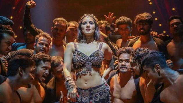 Sunny Leone is a still from Bhoomi song, Trippy Trippy, that is all about trippy saiyaa and hickies.