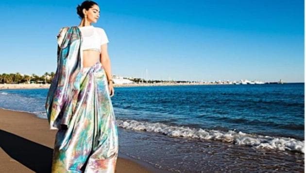 Sarees have a classic, timeless look. (Instagram.com/sonamkapoor) Sarees have a classic, timeless look. (Instagram.com/sonamkapoor)