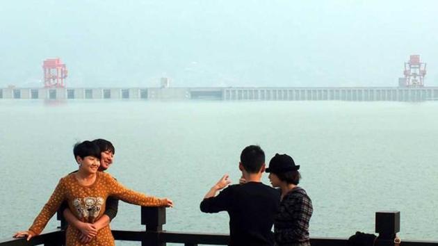 China largest dam in Tibet on the Yarlung Zangbo river, known as the Bramhaputra in India, is fully operational.(AFP File Photo)