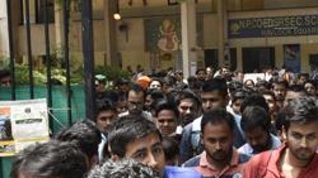 TSPSC has issued a notification for the recruitment of approximately 1,857 Forest Beat Officers in the Forest Department of the state. (Arvind Yadav/HT file) TSPSC has issued a notification for the recruitment of approximately 1,857 Forest Beat Officers in the Forest Department of the state. (Arvind Yadav/HT file)