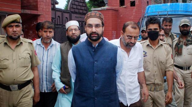 Moderate Hurriyat leader Mirwaiz Umar Farooq, who was detained by police on Thursday, said unrest and militancy in Kashmir will continue as long as there was ‘repression’. (PTI) Moderate Hurriyat leader Mirwaiz Umar Farooq, who was detained by police on Thursday, said unrest and militancy in Kashmir will continue as long as there was ‘repression’. (PTI)