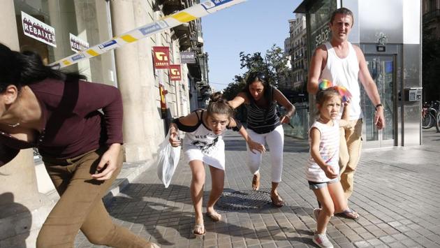 The Catalan regional government said citizens from 24 countries were among the people killed and injured during the Barcelona van attack. The incident took place at the peak tourist season in Barcelona, which is one of Europe’s top travel destinations with at least 11 million visitors a year. (Pau Barrena/AFP)