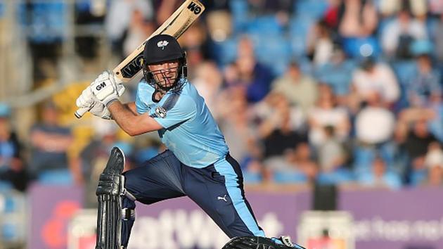 Adam Lyth of Yorkshire Vikings in acton during the NatWest T20 Blast match against Nortthants on Thursday. (Getty Images) Adam Lyth of Yorkshire Vikings in acton during the NatWest T20 Blast match against Nortthants on Thursday. (Getty Images)