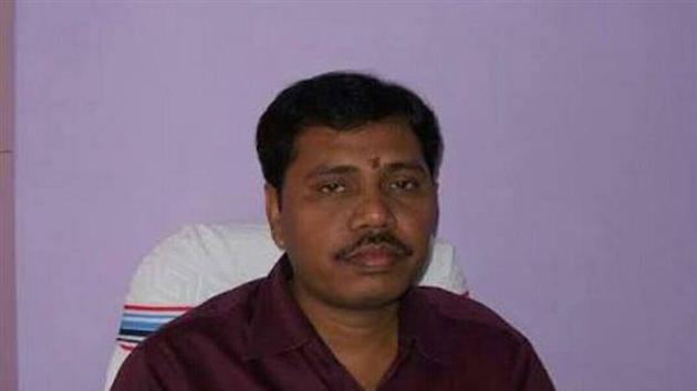 Dhirendra Rawani of the Rainbow Group of companies was shot dead by his nephew in Dhanbad on Friday over a property dispute.(HT PHOTO)