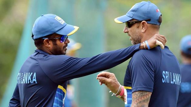 Upul Tharanga (L) was named the Sri Lanka ODI skipper after Angelo Mathews decided to step down. (PTI) Upul Tharanga (L) was named the Sri Lanka ODI skipper after Angelo Mathews decided to step down. (PTI)