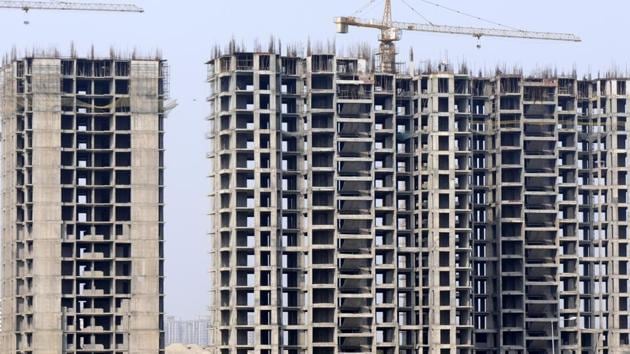 Jaypee incompleted projects in Noida.(Sunil Ghosh/HT Photo) Jaypee incompleted projects in Noida.(Sunil Ghosh/HT Photo)