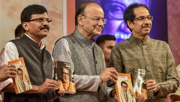 Arun Jaitley, who released two compilations of late Bal Thackeray's interviews on Saturday, said on Sunday that separatists and Maoists were badly affected by demonetisation. (Kunal Patil/HT Photo) Arun Jaitley, who released two compilations of late Bal Thackeray's interviews on Saturday, said on Sunday that separatists and Maoists were badly affected by demonetisation. (Kunal Patil/HT Photo)