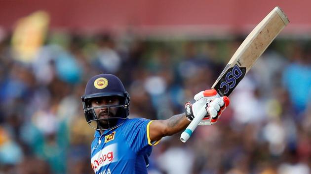 Dickwella scored his fifth fifty and Sri Lanka were in a good position. (REUTERS)