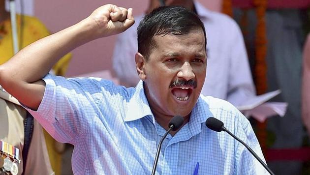 A documentary Yeh Jantantra Hai: An Insignificant Man has been made on the life of Delhi CM Arvind Kejriwal.(PTI)