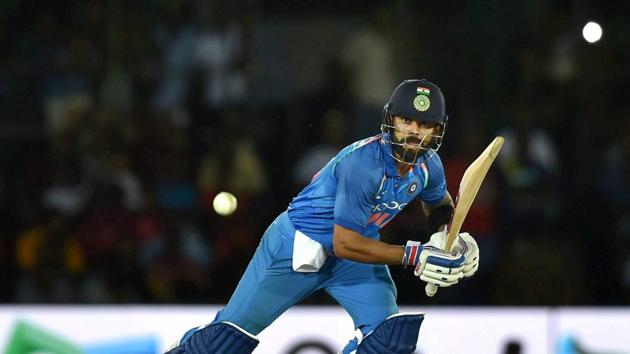 Virat Kohli notched up his 44th fifty as India neared a big win. (PTI)