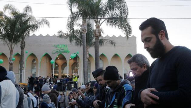 Muslims pray on the street outside Lakemba Mosque in Sydney, Australia. (Reuters File Photo) Muslims pray on the street outside Lakemba Mosque in Sydney, Australia. (Reuters File Photo)