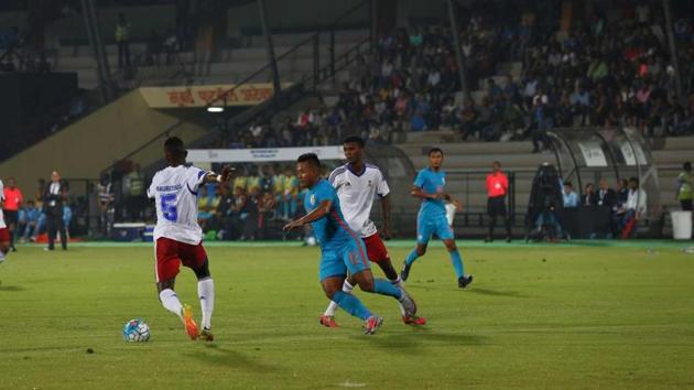 Mauritius lost narrowly to India and will have a chance to make amends against St Kitts and Nevis. (AIFF) Mauritius lost narrowly to India and will have a chance to make amends against St Kitts and Nevis. (AIFF)