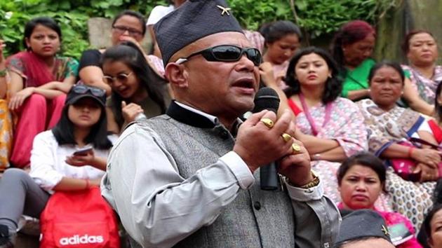 The only MLA standing for NCP in the Northeast is Sanbor Shullai, also the party’s president in Meghalaya. (HT Photo) The only MLA standing for NCP in the Northeast is Sanbor Shullai, also the party’s president in Meghalaya. (HT Photo)