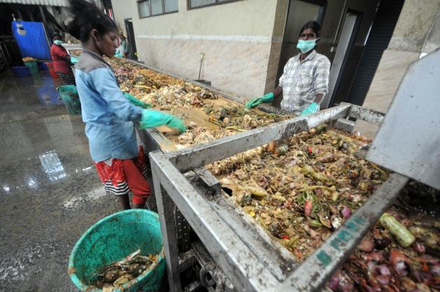 The garbage plant at Sus Road. (HT PHOTO) The garbage plant at Sus Road. (HT PHOTO)