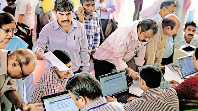 Out of the 52.8 million income tax returns filed for 2015-16, only about 300,000 cases were scrutinised. (MInt File)