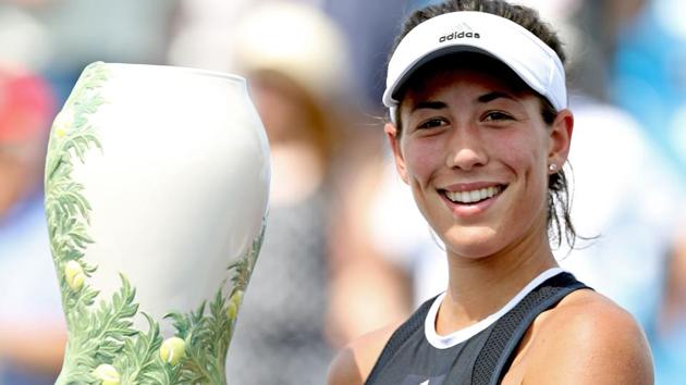 Garbine Muguruza eased past Simona Halep to win her maiden title at Open. (AFP) Garbine Muguruza eased past Simona Halep to win her maiden title at Open. (AFP)