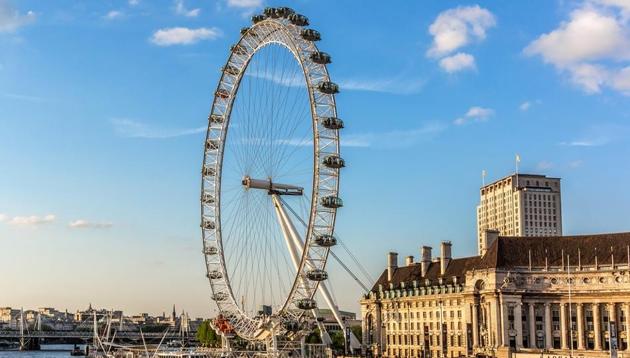 One of the most famous tourist attractions in the city is the London Eye, which overlooks river Thames.(Shutterstock)