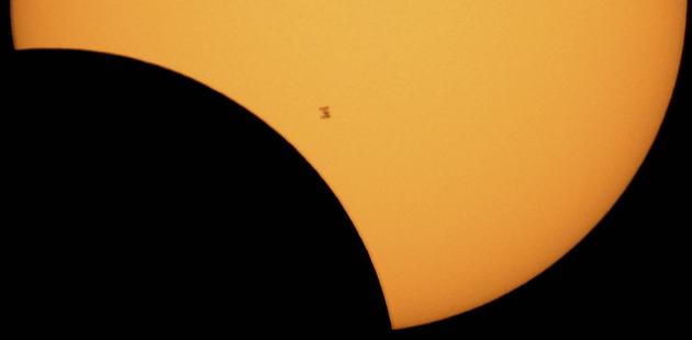 Look who just photobombed the Sun!(AP Photo)