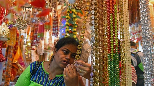 An eye for detail. (Satyabrata Tripathy/HT Photo) 