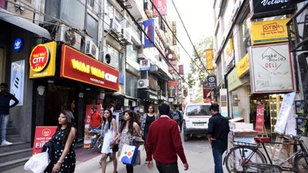 A petition said there are over 120 restaurants and pubs running in the area without any building plan approval or no objection certificate (NOC) from the authorities, including the fire department. (Arun Sharma/HT PHOTO) A petition said there are over 120 restaurants and pubs running in the area without any building plan approval or no objection certificate (NOC) from the authorities, including the fire department. (Arun Sharma/HT PHOTO)