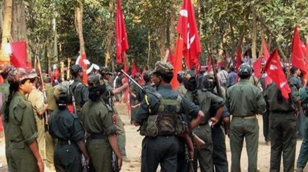 Maoists gather at the ninth congress of the extremist organisation at an undisclosed spot in Chhattisgarh. (PTI File) Maoists gather at the ninth congress of the extremist organisation at an undisclosed spot in Chhattisgarh. (PTI File)