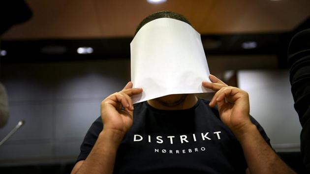 The 24-year-old Moroccan Abdederrazak Essarioul, covers his face during the initial remand hearing of suspects in the stabbing attack in Turku last week, at the Southwest Finland District Court in Turku, Finland, August 22, 2017. (REUTERS) The 24-year-old Moroccan Abdederrazak Essarioul, covers his face during the initial remand hearing of suspects in the stabbing attack in Turku last week, at the Southwest Finland District Court in Turku, Finland, August 22, 2017. (REUTERS)