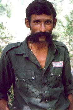An undated file photo of Veerappan. (AFP/Getty Images) An undated file photo of Veerappan. (AFP/Getty Images)