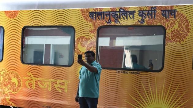 Tejas Express, which was running almost empty for the past two months, is now full, despite the tickets being costlier. (File) Tejas Express, which was running almost empty for the past two months, is now full, despite the tickets being costlier. (File)