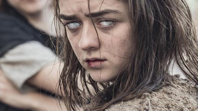 2. Arya Stark's New Look: Blonde Hair and a New Attitude - wide 10
