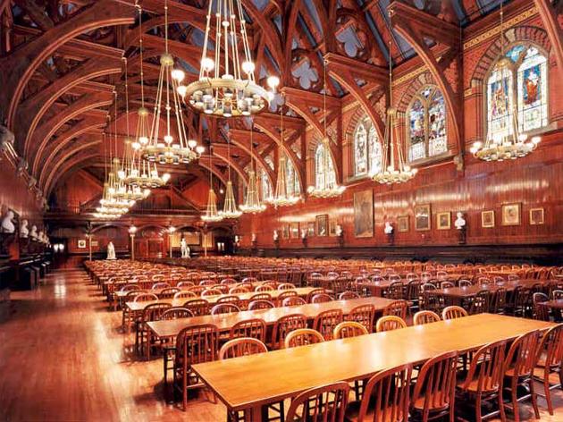 harvard dining room university