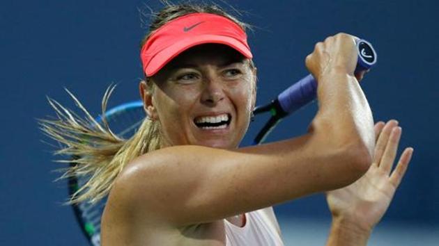 Maria Sharapova won the US Open title in 2006. (AFP) Maria Sharapova won the US Open title in 2006. (AFP)