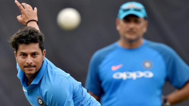 Kuldeep Yadav, who took five wickets in the Pallekele Test, could play ahead of Yuzvendra Chahal -- who was expensive in the first ODI. (PTI)