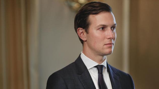 In this Friday, Aug. 11, 2017 file photo, White House senior adviser Jared Kushner listens as President Donald Trump answer questions regarding the ongoing situation in North Korea, at Trump National Golf Club in Bedminster. (AP File Photo) In this Friday, Aug. 11, 2017 file photo, White House senior adviser Jared Kushner listens as President Donald Trump answer questions regarding the ongoing situation in North Korea, at Trump National Golf Club in Bedminster. (AP File Photo)