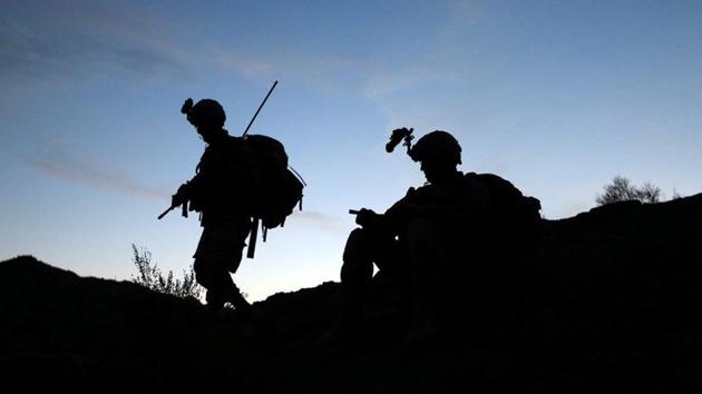 File photo of US soldier patrolling near town of Walli Was in Paktika province near border with Pakistan on November 6, 2012. (REUTERS) File photo of US soldier patrolling near town of Walli Was in Paktika province near border with Pakistan on November 6, 2012. (REUTERS)