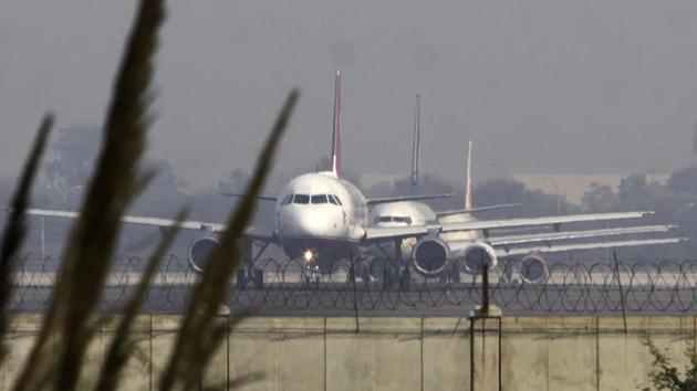 A Spicejet ticket between Chandigarh and Delhi, scheduled for 8:25 pm, cost Rs 7,992 while a Jet Airways ticket cost Rs 6,112. Vistara and Indigo tickets cost Rs 4,719 and Rs 4,729 respectively.(Representative image) A Spicejet ticket between Chandigarh and Delhi, scheduled for 8:25 pm, cost Rs 7,992 while a Jet Airways ticket cost Rs 6,112. Vistara and Indigo tickets cost Rs 4,719 and Rs 4,729 respectively.(Representative image)