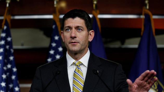 House speaker Paul Ryan said building a wall along the country’s border with Mexico was necessary, but added that the government did not have to choose between border security and shuttering operations. (REUTERS) House speaker Paul Ryan said building a wall along the country’s border with Mexico was necessary, but added that the government did not have to choose between border security and shuttering operations. (REUTERS)
