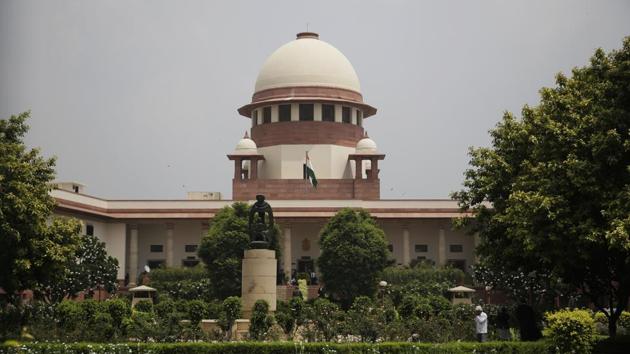 The Supreme Court building in New Delhi.(AP file)
