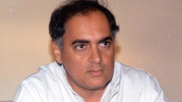 Former prime minister Rajiv Gandhi. (File Photo)