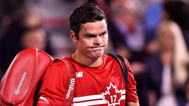 Milos Raonic Out Of Us Open With Wrist Injury Hindustan Times