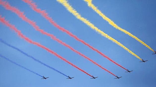 China has displayed 84% of its new weapons including long, medium range missiles, aircraft and tanks which were indigenously developed, according to the military. (Reuters Photo) China has displayed 84% of its new weapons including long, medium range missiles, aircraft and tanks which were indigenously developed, according to the military. (Reuters Photo)